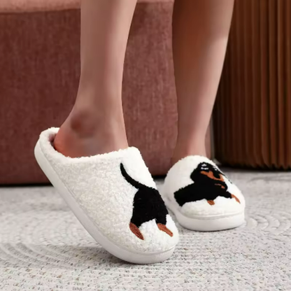 Pantuflas de Perro Salchicha